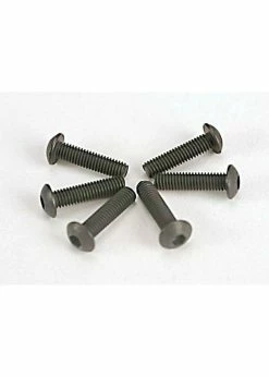 Traxxas 2578 - Button Head Screws, 3x12mm (6)
