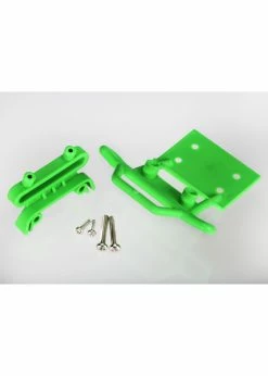 Traxxas 3621A - Front Bumper With Mount - Green