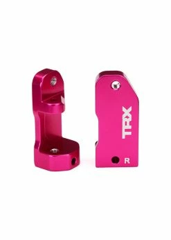 Traxxas 3632P - Aluminum Caster Blocks, 30 Degree - Pink