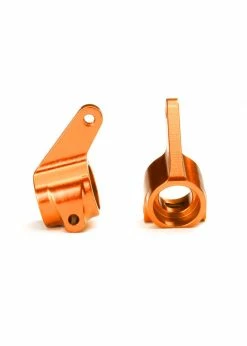Traxxas 3636T - Steering Block, Aluminum - Orange