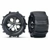 Traxxas 3689 - Paddle Tires 2.8" Pre-Mounted W/All-Star Electric Rear Wheels (2)