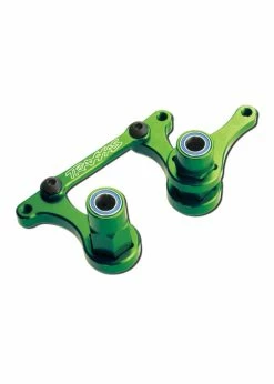 Traxxas 3743G - Aluminum Drag Link Steering Bellcranks - Green