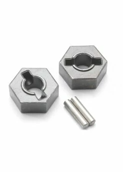 Traxxas 4954R - Steel 14mm Hex Wheel Hubs With 2.5x14mm Axle Pins (2)