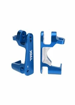 Traxxas 6832X - Caster Blocks, Aluminum - Blue