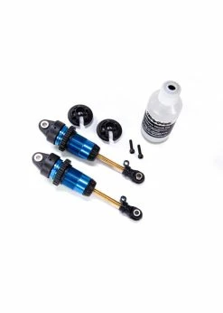 Traxxas 7461 - Aluminum GTR Long Shocks - Blue