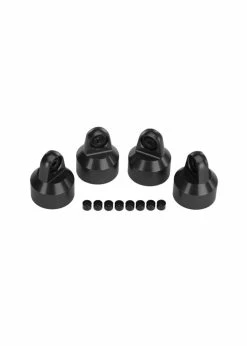 Traxxas 7764X - Aluminum Shock Caps GTX - Black