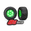 Traxxas 7772G - X-Maxx® Green Wheels / Maxx® AT Tires