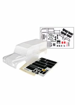 Traxxas 8011P - Body, Land Rover Defender - Clear