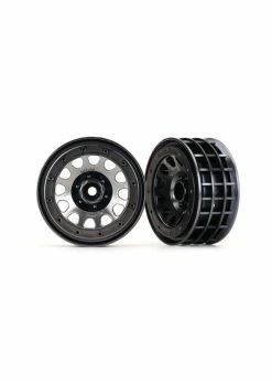 Traxxas 8171 - Method 105 2.2" Black Chrome Beadlock Wheels