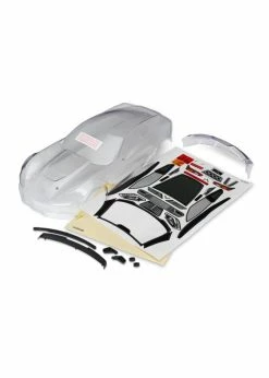 Traxxas 8386 - Chevrolet Corvette Z06 Body - Clear