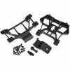 Traxxas 8615 - Front And Rear Body Mounts, Black