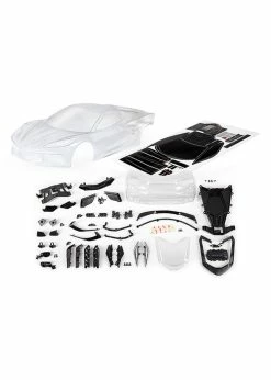 Traxxas 9311 - Corvette Stingray 2020 Body - Clear