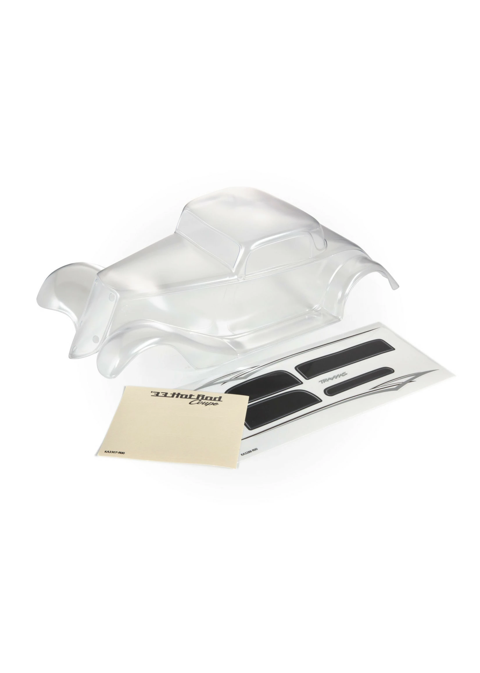 Traxxas 9333 - '33 Hot Rod Body - Clear - Image 2