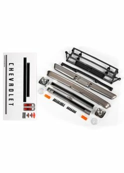 Traxxas 9415A - C10 Body Accessories - Satin Black Chrome