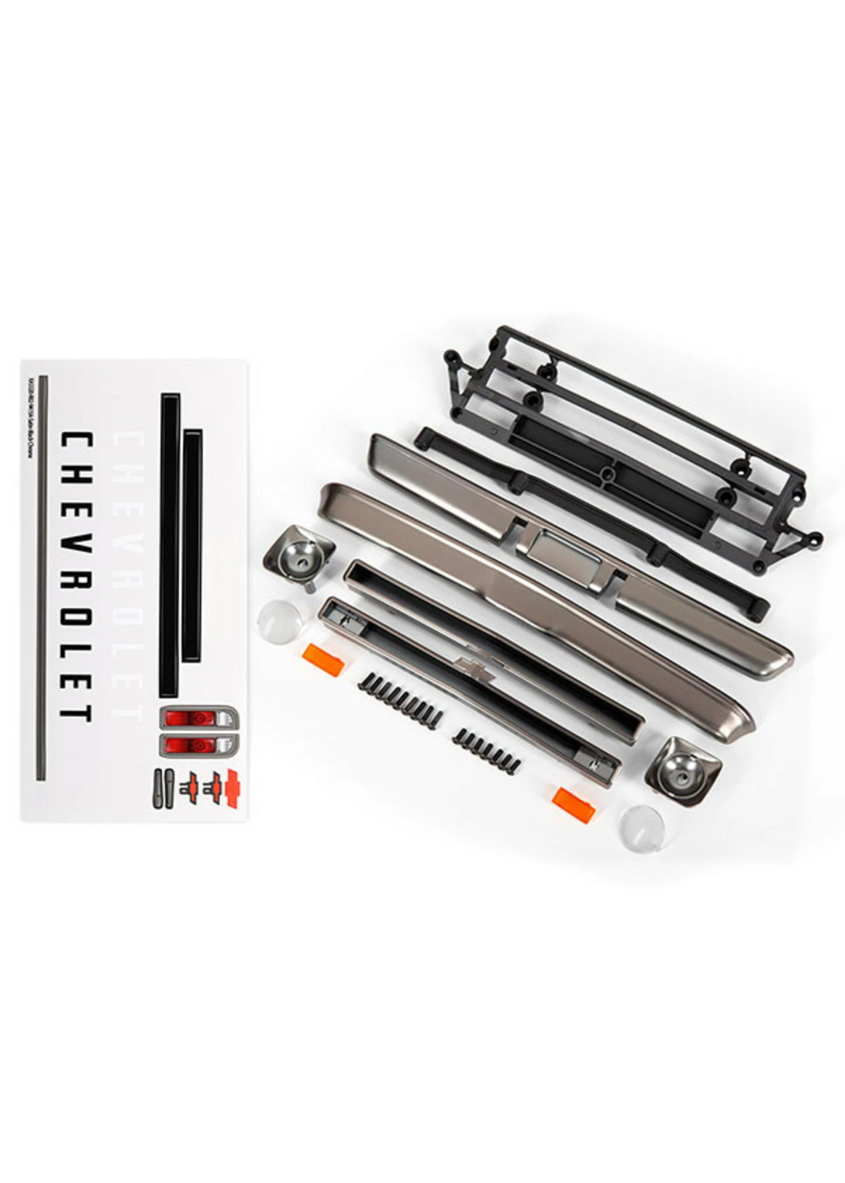 Traxxas 9415A - C10 Body Accessories - Satin Black Chrome