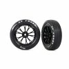 Traxxas 9474 - Weld Gloss Black Wheels, Tires