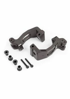 Traxxas 9532A - Caster Blocks, L/R - Aluminum Titanium