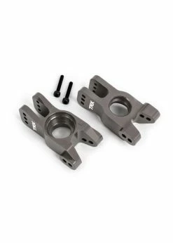 Traxxas 9552A - Carrier Stub Axle, L/R - Aluminum Titanium