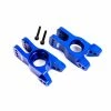 Traxxas 9552X - Carrier Stub Axle, L/R - Aluminum Blue