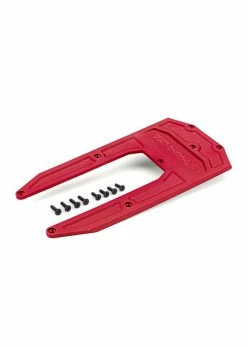 Traxxas 9623R - Skidplate For Sledge - Red