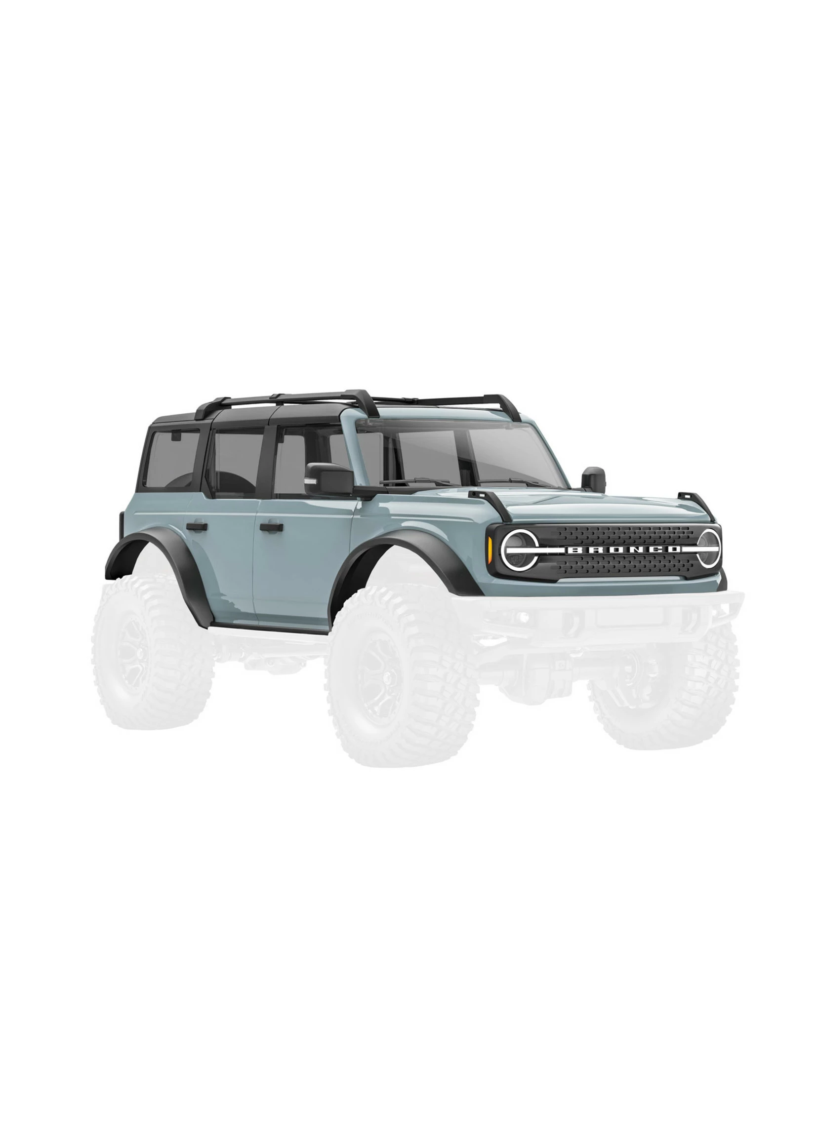 Traxxas 9711-GRAY - TRX-4M Ford Bronco Body - Cactus Gray