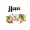 Traxxas 9737 - Steering Blocks, Left & Right - Brass