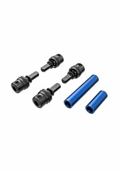 Traxxas 9751BLUE - Driveshafts, Center (Front&Rear) - Blue