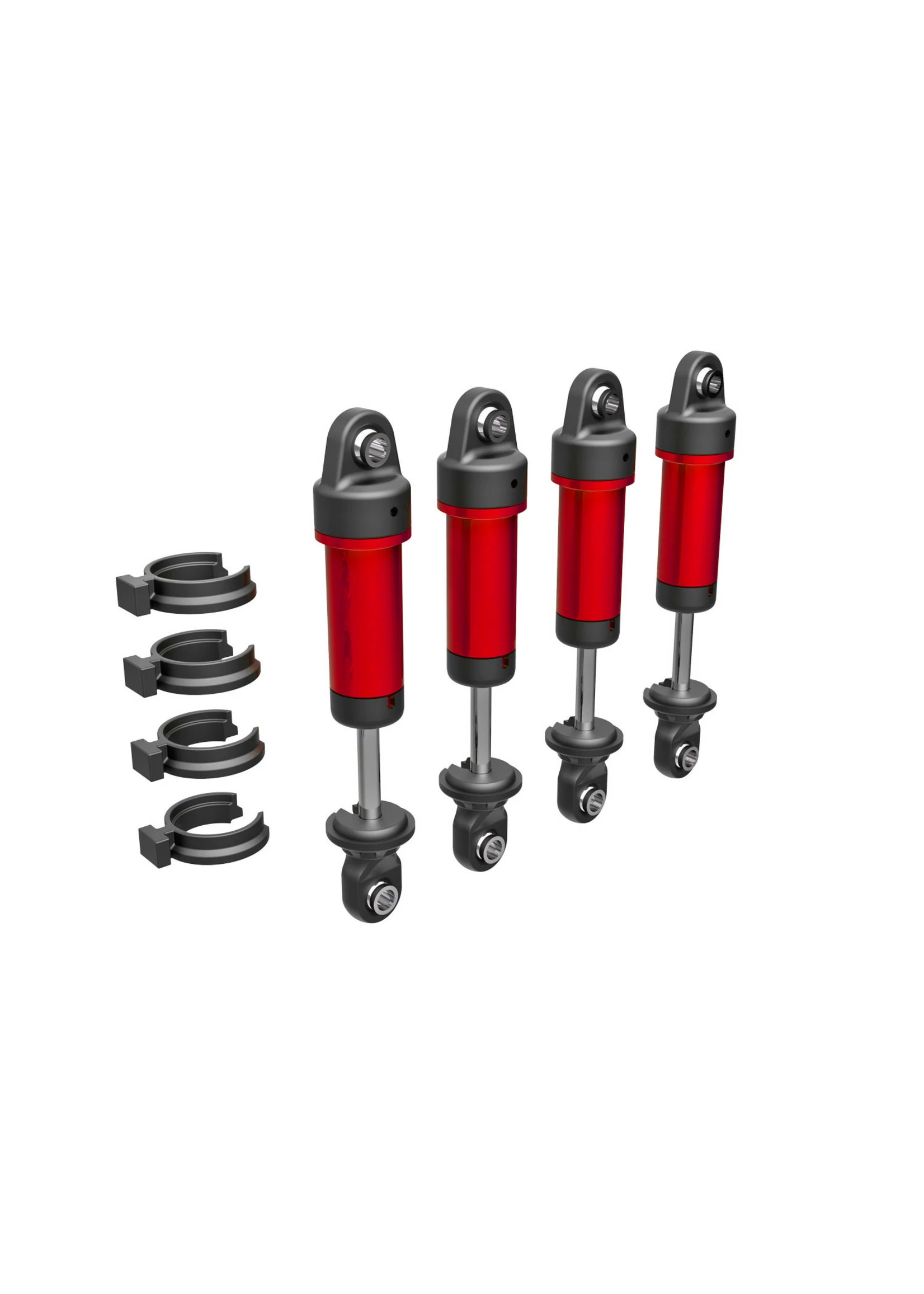 Traxxas 9764RED - 6061-T6 Aluminum Shocks - Red